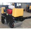 Road construction machinery walk behind double smooth drum roller FYL-800